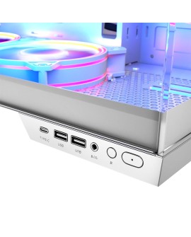 MODECOM OBUDOWA VOLCNO PANORAMA APEX ARGB 5F MIDI WHITE