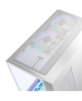 MODECOM OBUDOWA VOLCNO PANORAMA APEX ARGB 5F MIDI WHITE