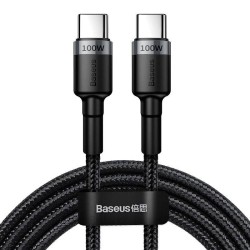 Kabel USB-C do USB-C Baseus Cafule, QC 3.0, PD 2.0, 100W, 5A, 2m (szaro-czarny)