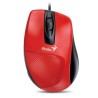 Genius DX-150X Mysz przewodowa, czerwona, 1000DPI, EOL