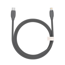 Kabel USB-C do Lightning Baseus Jelly, 20W, 1,2m (czarny)