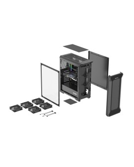 GENESIS OBUDOWA IRID 505F MIDI TOWER Z OKNEM USB 3.0 NPC-1997