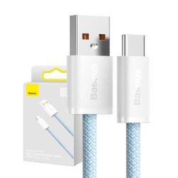 Kabel USB do USB-C Baseus Dynamic Series, 100W, 2m (niebieski)