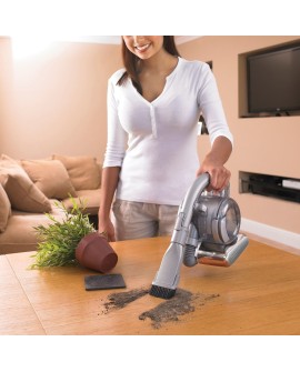 Odkurzacz akumulatorowy Black&Decker DustBuster Flexi PD1820L-QW (kolor srebrny)