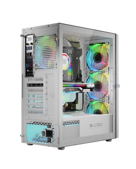 LOGIC OBUDOWA ARAMIS ARGB MIDI USB 3.0 WHITE