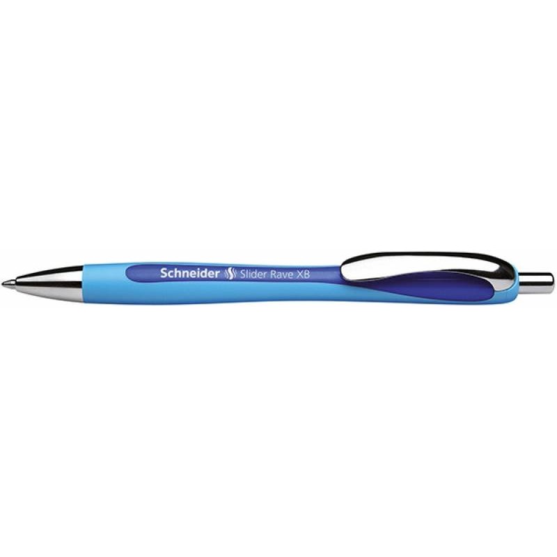 Długopis automatyczny SCHNEIDER Slider Rave niebieski XB