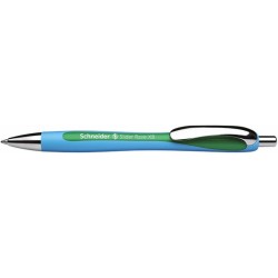 Długopis automatyczny SCHNEIDER Slider Rave zielony XB