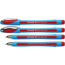 Długopis SCHNEIDER Slider Memo czerwony XB