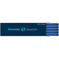 Wkład do pióra kulkowego SCHNEIDER Topball 850 do Topball 811 niebieski 0,5 mm