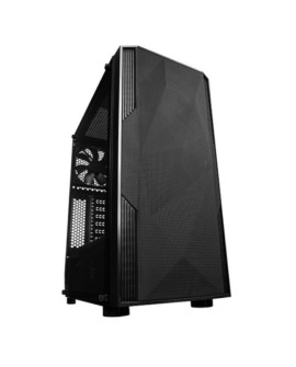 OBUDOWA LOGIC AGIR MESH+GLASS USB 3.0 BLACK BEZ ZAS