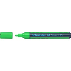 Marker do szklanych tablic  SCHNEIDER Maxx 245 zielony 2-3mm