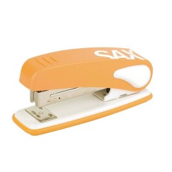 Zszywacz metalowy SAX 239 Design pomarańczowy 25 kart