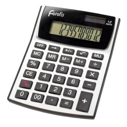 Kalkulator 150x144x20mm FOROFIS 91591 solarne + bateria guzikowa