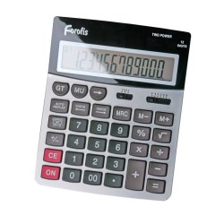 Kalkulator 195x155x22mm FOROFIS CHECK&CORRECT 91597 solarne + bateria AA