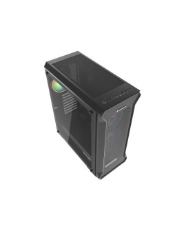 Obudowa NATEC Genesis Irid 505 ARGB NPC-1518 (ATX. Micro ATX. Mini ITX kolor czarny)