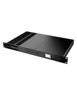 Obudowa Akasa Galileo TU1 Thin-Mini-ITX 1U, OEM - Czarna