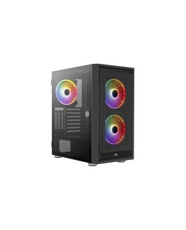 Obudowa AEROCOOL PGS GRAPHITE-G-BK-v2 FRGB czarna