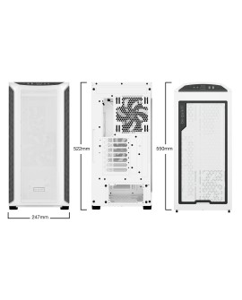 OBUDOWA BE QUIET! SHADOW BASE 800 DX WHITE