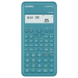 Kalkulator naukowy 162x77x14mm  CASIO FX-220PLUS-2 BOX jasnoniebieski bateria R03/AAA
