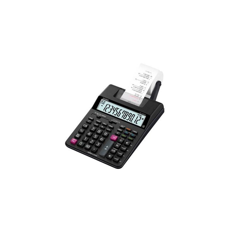 Kalkulator drukujący 295x165x65mm CASIO HR-150RCE BEZ ZAS czarny bateria