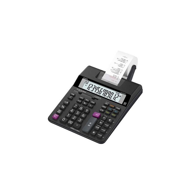 Kalkulator drukujący 313x195x65mm CASIO HR-200RCE czarny bateria