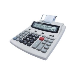 Kalkulator drukujący 260x198x65mm VECTOR KAV LP-203TS II biały sieciowe 