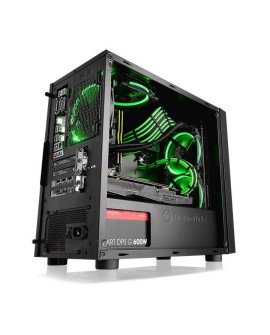 Obudowa Thermaltake Versa H17 Window CA-1J1-00S1WN-00 (Micro ATX, Mini ATX kolor czarny)