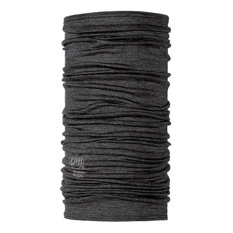 BUFF Chusta wielofunkcyjna MERINO LIGHTWEIGHT dla dorosłych SOLID GREY
