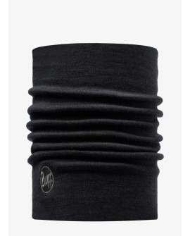 Bandana BUFF MERINO HEAVYWEIGHT NECK WARMERSOLID BLACK