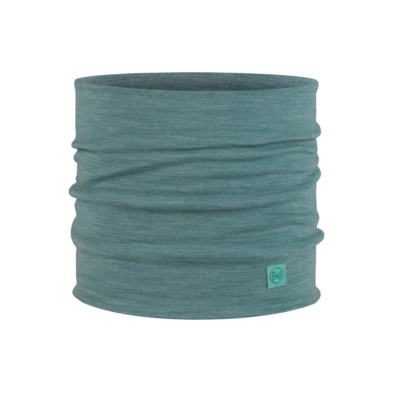 BUFF Chusta wielofunkcyjna MERINO HEAVYWEIGHT NECK WARMER SOLID POOL