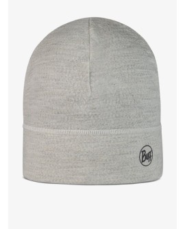 Czapka BUFF MERINO LIGHTWEIGHT BEANIE SOLID LIGHT GREY