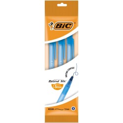 Długopis jednorazowy BIC ROUND STIC CLASSIC 9021522 niebieski 1.0mm niebieska obudowa 3szt