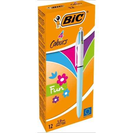 Długopis BIC 4 COLOURS FUN 982870 czterokolorowy 1.0mm