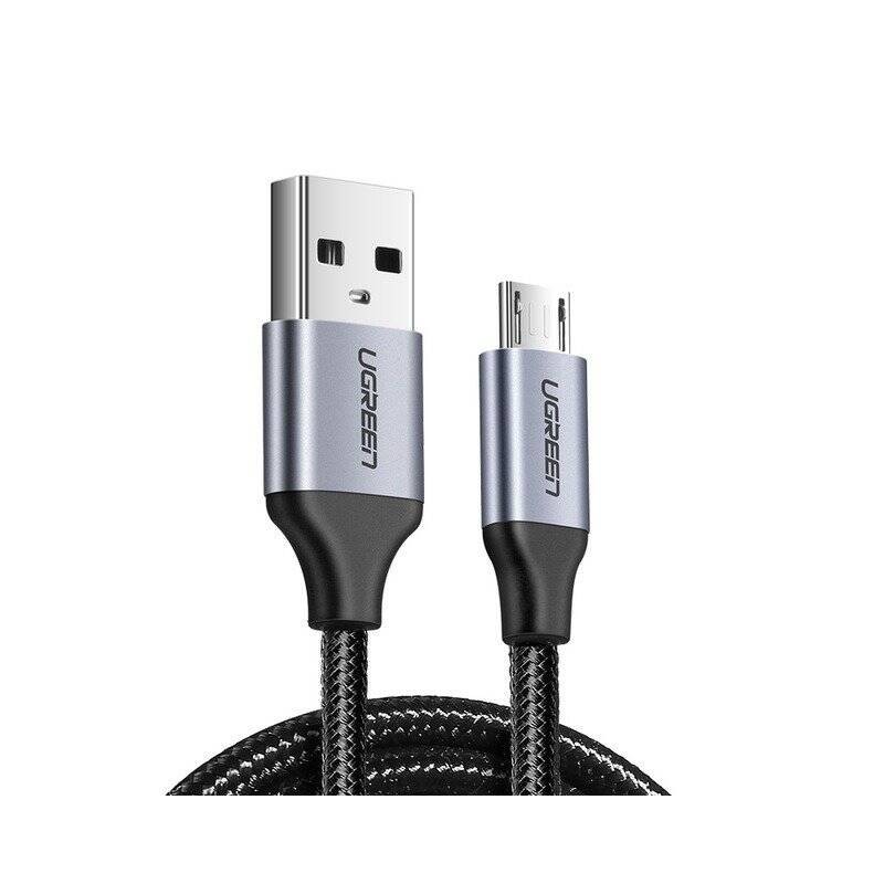 Kabel USB do Micro USB UGREEN 	US290 QC 3.0 2.4A 1m (czarny)