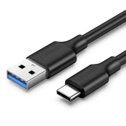 Kabel USB do USB-C 3.0 UGREEN 	US184  0.5m (czarny)