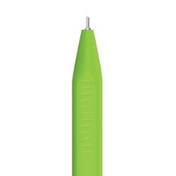 Berlingo, długopis automatyczny kulkowe, niebieskie, 40szt, 0.7mm, Triangle Fuze RT, EOL