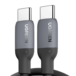 Kabel szybkiego ładowania USB-C do USB-C UGREEN 15283 1m (czarny)