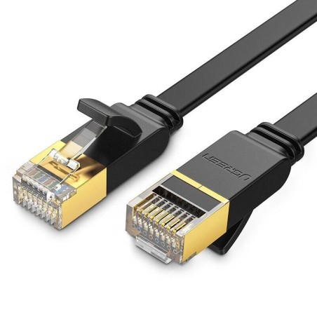 Płaski kabel sieciowy UGREEN NW106 Ethernet RJ45, Cat.7, STP, 5m (czarny)