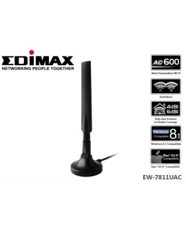 Edimax EW-7811UAC karta sieciowa WLAN 433 Mbit/s