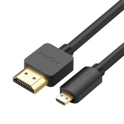 UGREEN HD127 Kabel micro HDMI - HDMI 4K 3D 1m (czarny)