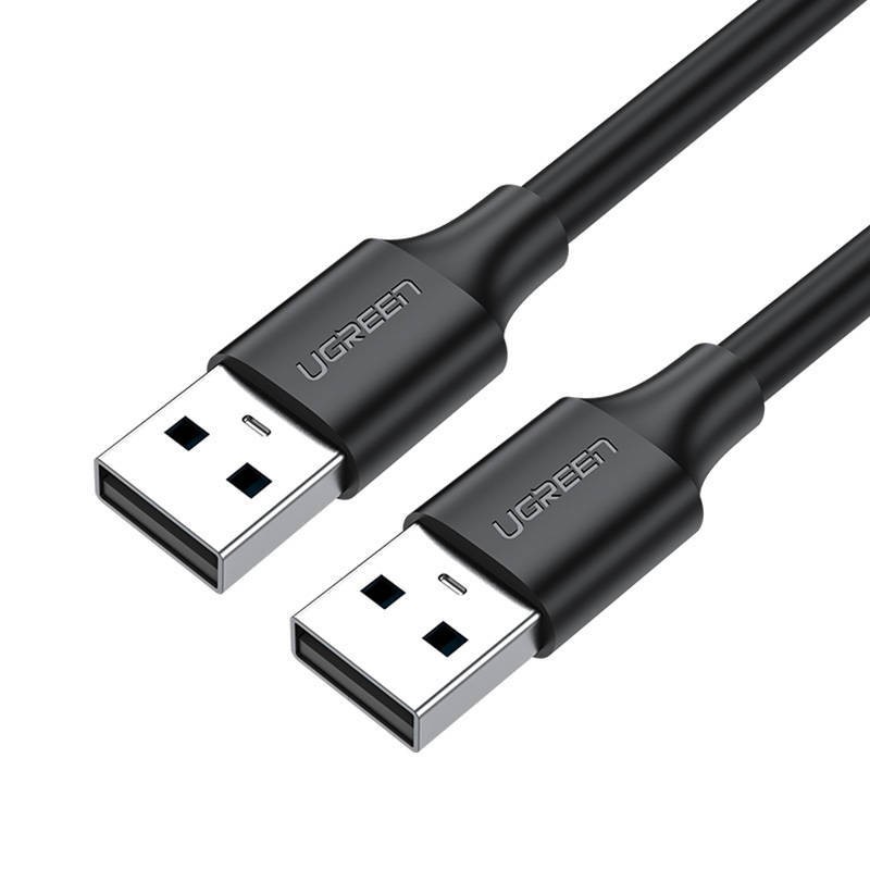 Kabel USB 2.0 A-A UGREEN US102 0.25m (czarny)