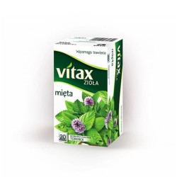 Herbata mięta VITAX 20 torebek