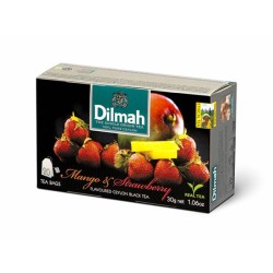 Herbata mango i truskawki DILMAH 20 torebek