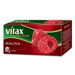 Herbata malinowa VITAX INSPIRATIONS 20 torebek