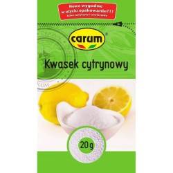 Kwasek cytrynowy CARIUM 20g