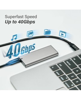 Edimax UC4-005TB USB4/Thunderbolt3 Cable 0.5 meter