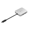 j5create JCD391 Przewodowa USB 3.2 Gen 1 (3.1 Gen 1) Type-C Srebrny