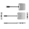 j5create JCD391 Przewodowa USB 3.2 Gen 1 (3.1 Gen 1) Type-C Srebrny
