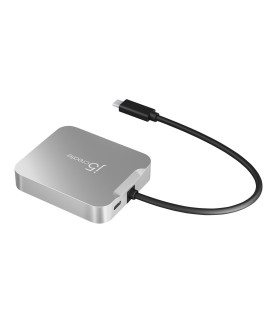 j5create JCD391 Przewodowa USB 3.2 Gen 1 (3.1 Gen 1) Type-C Srebrny