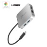 j5create JCD391 Przewodowa USB 3.2 Gen 1 (3.1 Gen 1) Type-C Srebrny